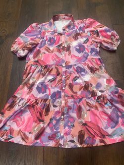 Women’s pink dress shirt size medium #2