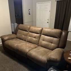 Reclining Sofa $400 OBO