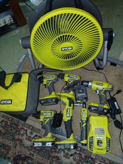 Ryobi lot of tools