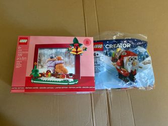 Lego Christmas set bundle sets 40702 and 30580
