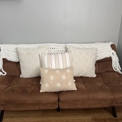 Brown Bedroom Couch