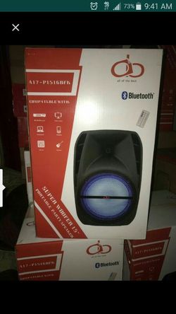 Bocinas karoke con Bluetooth
