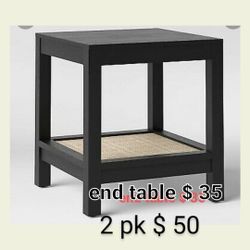 Brand New Wood Side Tables /// 1 For 30 Or 2 for $50