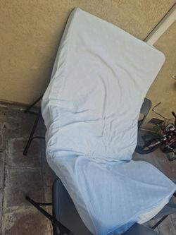 Twin Mattress topper with White Cover