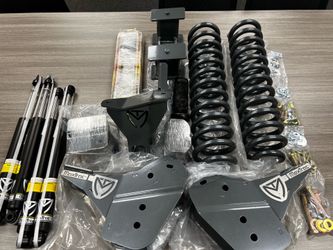 2023-2026 F-250/F-350 4wd 6” Maxtrac Suspension lift kit w/ twin tube black shocks