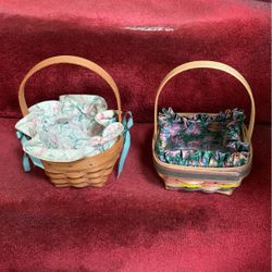 2 Longaberger Baskets 