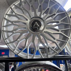 22s Staggered Wheels Tires 5x120/115 