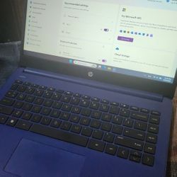 HP Laptop with Touch Screen
