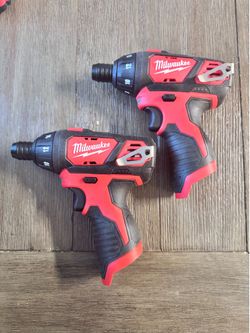 M12 12V Lithium-Ion Cordless 1/4 in. Hex Screwdriver (Tool-Only)