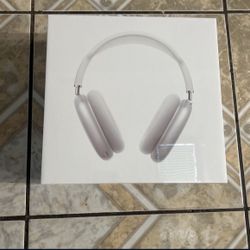 Apple Max Silver Headphones