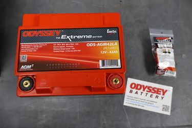 ODYSSEY ODS-AGM42LA PC1200T Extreme AGM Battery 12V 540 CCA 42Ah Group 26R