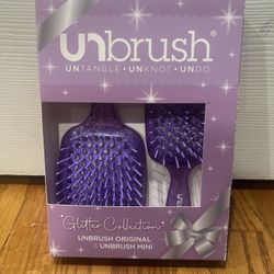 Brand New Uni Brush Gift Set Purple 
