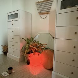 Pair of 6 drawer dressers