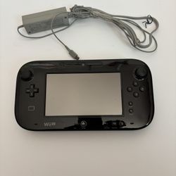 Nintendo Wii U GamePad Controller WUP-010 (USA) Black Tablet w/Charger 
