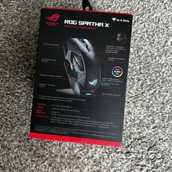 Rog Spatha X wireless gaming mouse