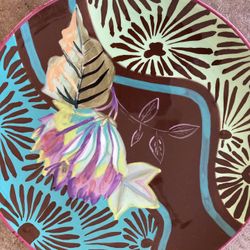 Exceptional Designer Dinner Set In Rare Stunning Color Combination!