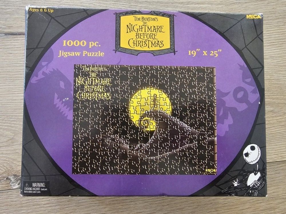 Nightmare Before Christmas Spiral Hill 1000pc Jigsaw Puzzle