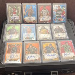 Soccer Trading Cards Autographs