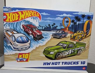 Hot Wheels 10pk Of Trucks Only