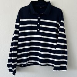 Women’s striped J.Crew shirt