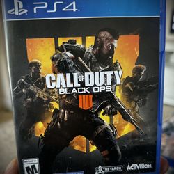 Call Of Duty Black Ops 4 PS4 