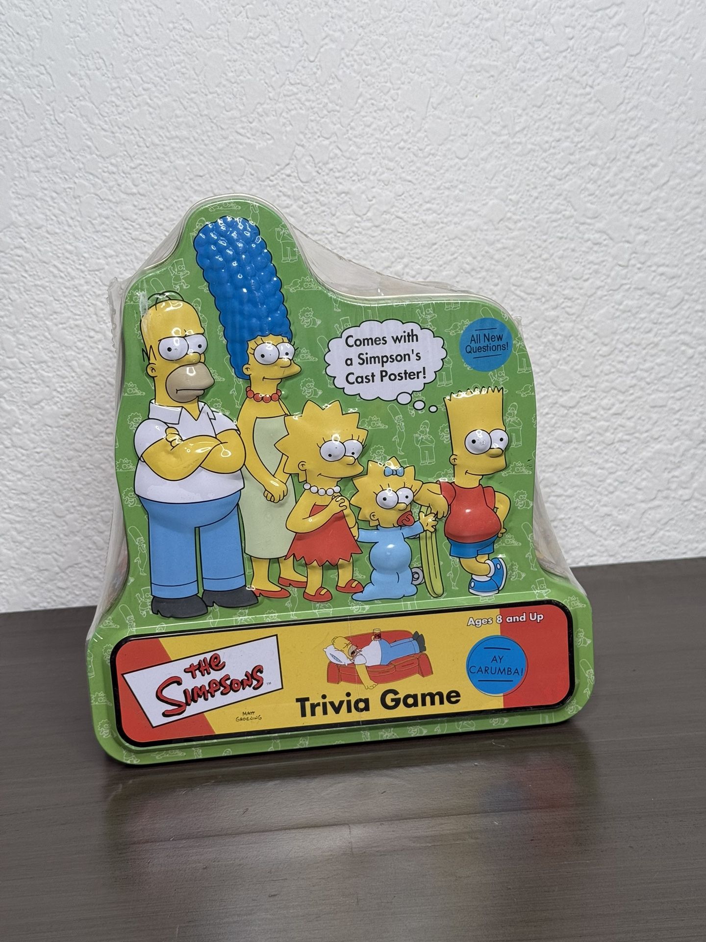 The Simpsons Trivia Game / Bart Simpson / Homer Simpson / Los Simpsons / Board Games / Family Games / Collectibles