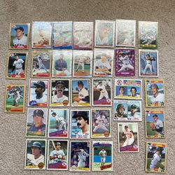 Red Sox Card Lot 1980’s