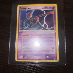 Deoxys EX #17 POP Series 4 