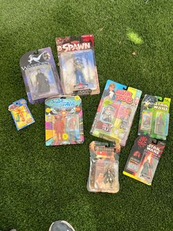 Vintage Action Figure Lot – Star Wars, Spawn, Austin Powers & More
