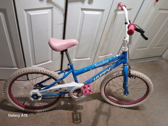 Huffy Seastar Kids Bike Blue and Pink