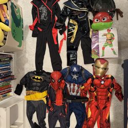 Halloween Costume Bundle For Children 4-6 Years old