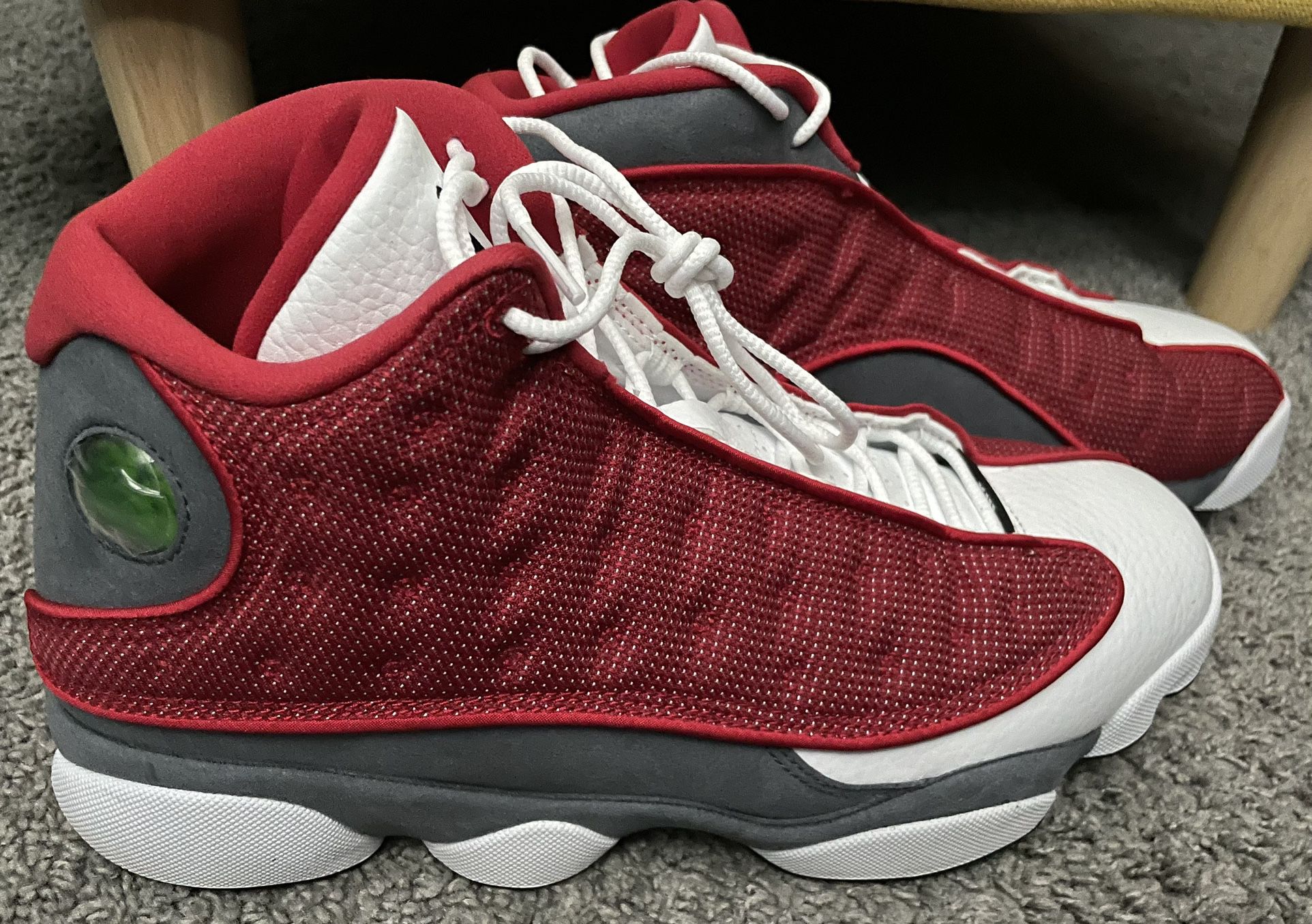 Men’s Air Jordan 13 Retro (red/white) Size 10