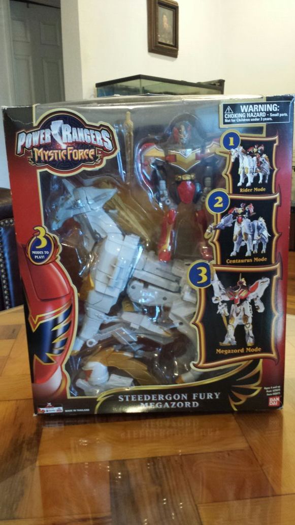Power Rangers Mystic Force Steedergon Fury Megazord