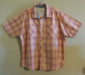 Nice Plaid Button-Down Shirt by Weatherproof - Size XXL
