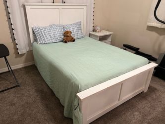 Full size bedroom set, $450