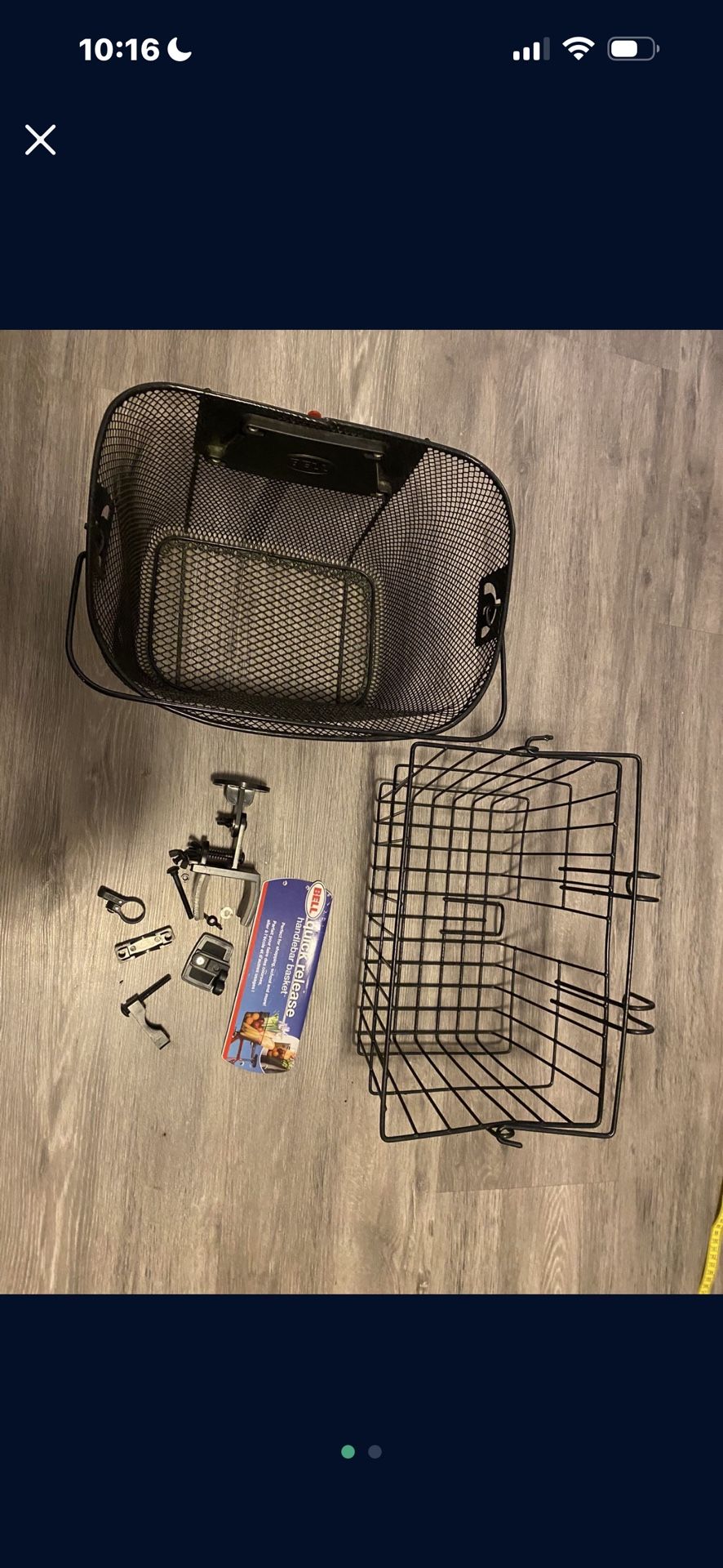 Bicycle Baskets With Brackets