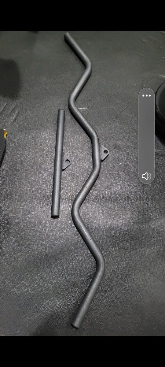 Cable Pulley Curl Bar