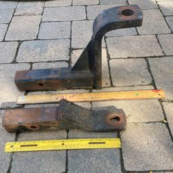 Two Trailer, Hitches, Large $30 & Small, $20
