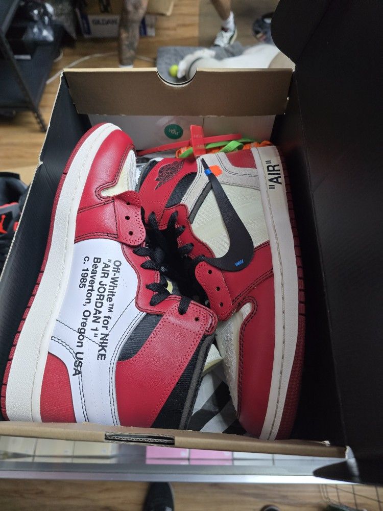 Jordan 1 Offwhite Chicago