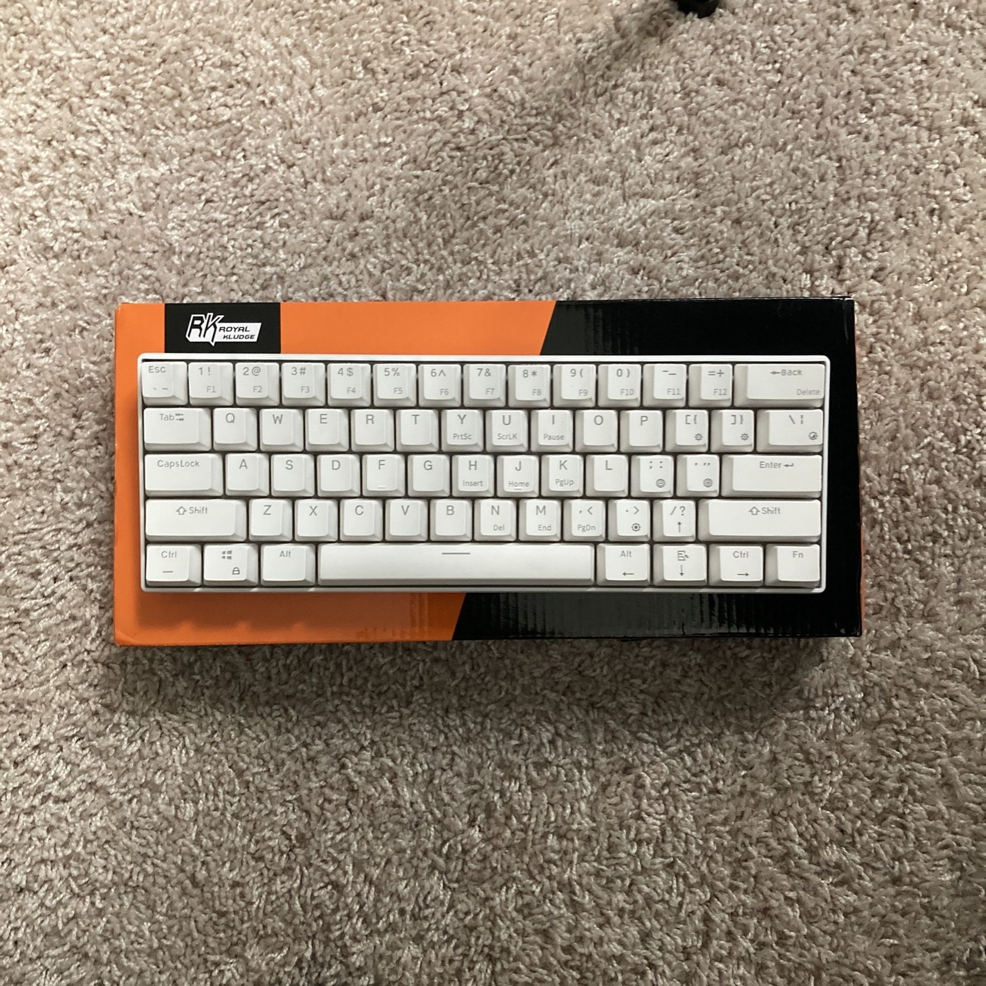 Rk61 Brown Switches Hot Swapable Mechanical Key Borad With Box
