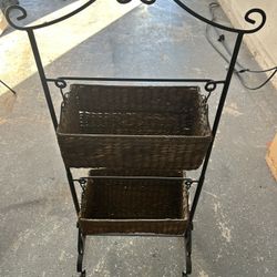 2-Tier Basket Stand