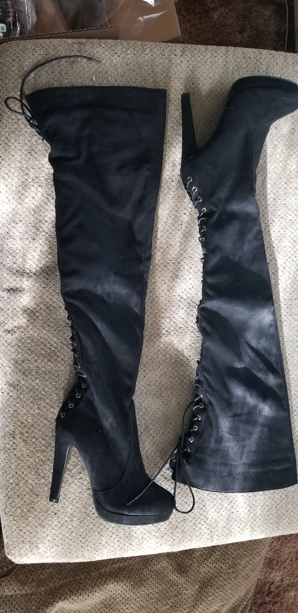 Size 7 1/2 Thigh high boots
