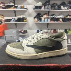Jordan 1 Low Travis Olive 
