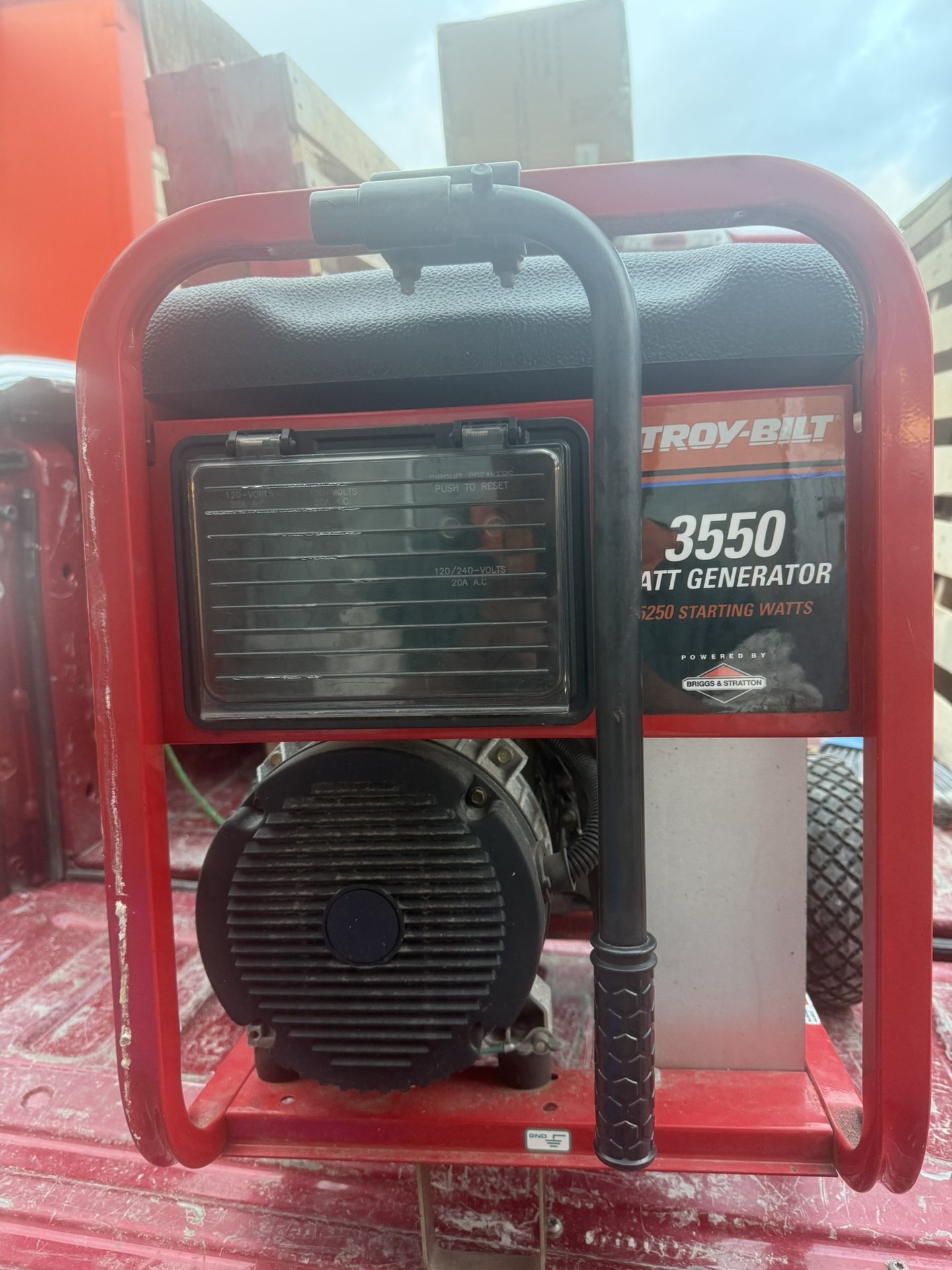 Troy-Bilt Generator