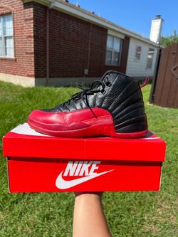 Jordan 12 flu game size 9