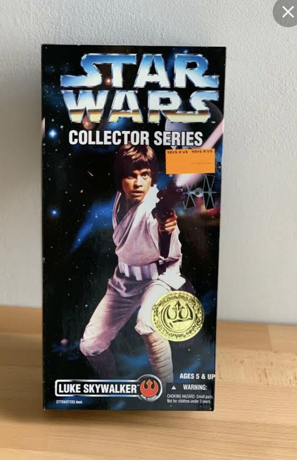 Star Wars Luke Skywalker 12” Figure In Box, Normal Vintage Wear