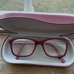 Hot Pink Eye Glasses Frame For Kids 5 To 7 