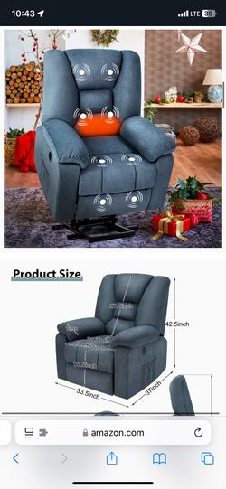 Powerlifting Massage And Hard Chair For Sitting Or Even Sleeping On Same Color As Photo 