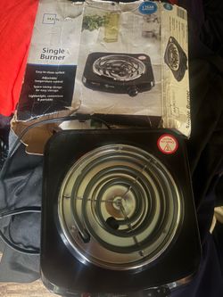 Mainstays single-burner