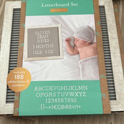 Letter board Set